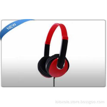 Lightweight Over-Ear Binaural Headphones UV Finished Foldab